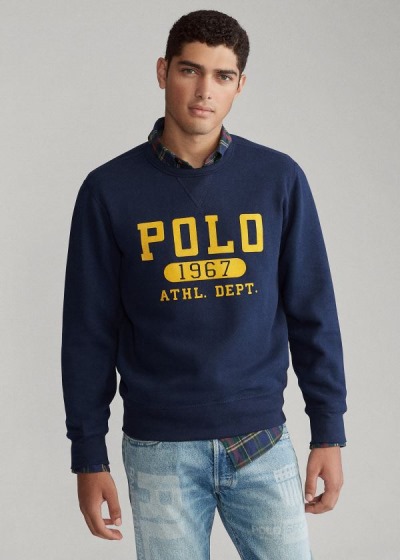 Men's Polo Ralph Lauren Fleece Graphic Sweatshirt | 820573AOZ